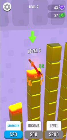 ��˸�ڻ�����������(Swipy Melt!)v0.1 ��׿���ͼ1