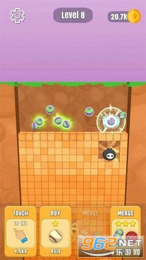 球球深地挖掘官方安卓版(Balls Destruct)截图2