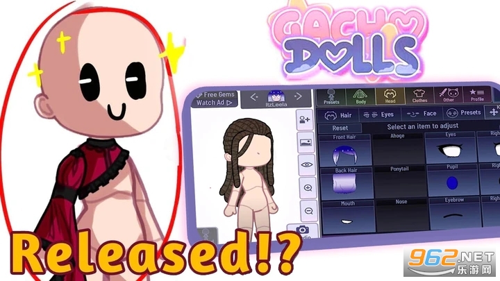 加查人偶(Gacha Dolls)游戏截图1