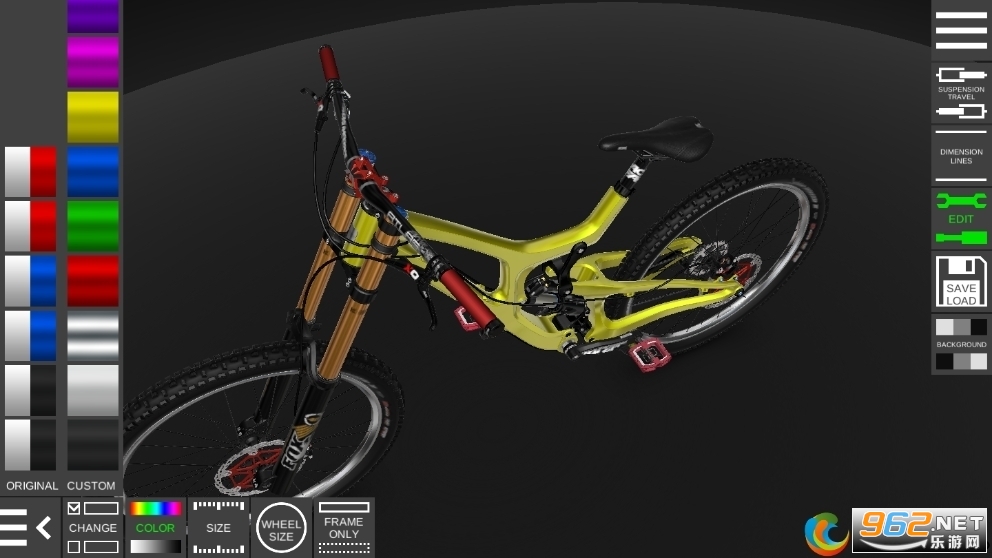 Bike 3D configurations Bike 3D configurations