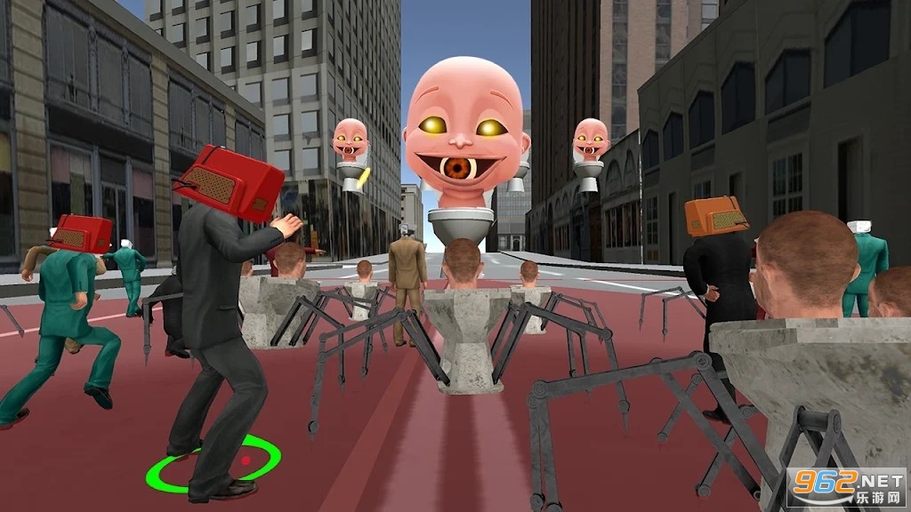 �������Ͱ�˶�èè��Ϸ(Toilet Monster: Hide N Seek)