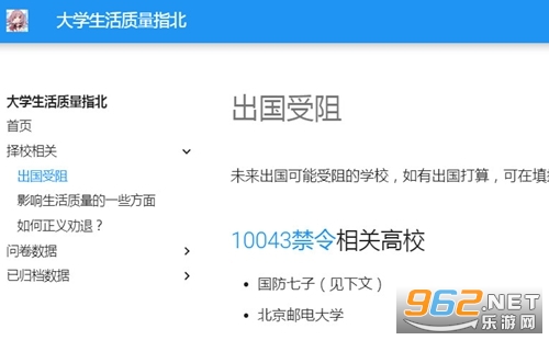大学生活质量指北为什么打不开 大学生活质量指北网站官网入口 大学生活质量指北为什么打不开 大学生活质量指北网站官网入口