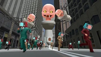 �������Ͱ�˶�èè��Ϸ(Toilet Monster: Hide N Seek)v1.0.5��ͼ2