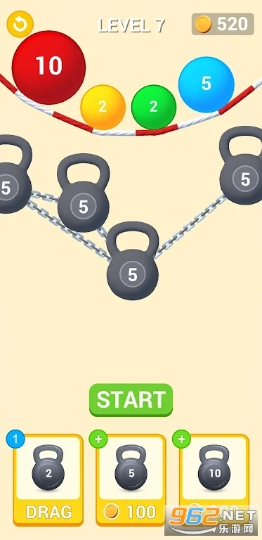绳索拦球官方正式版(Drop to Rope)截图0