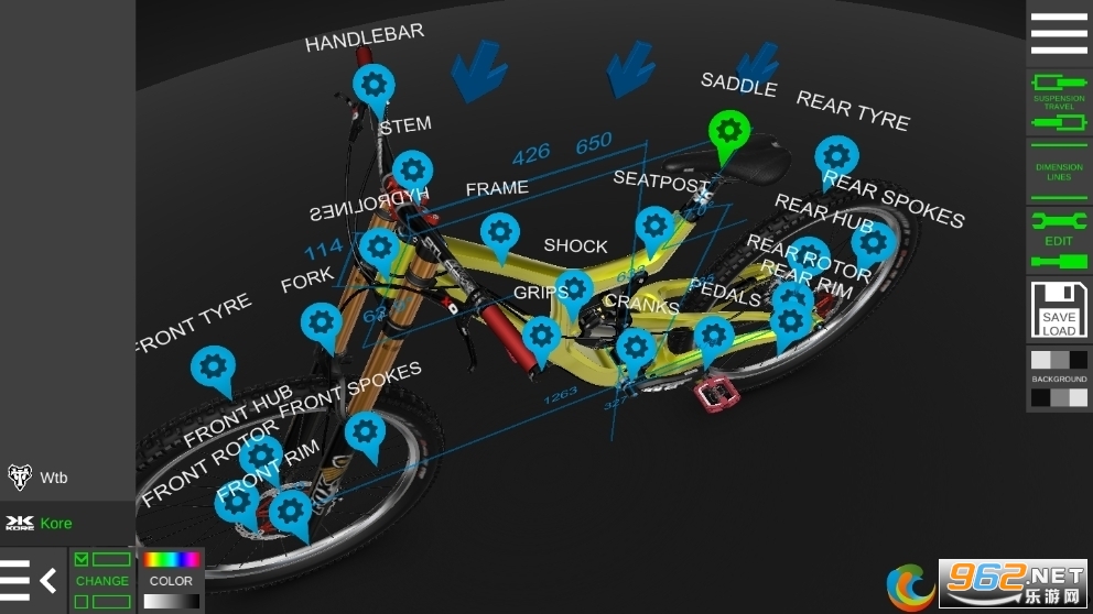 Bike 3D configurations��׿ v1.6.8��ͼ0