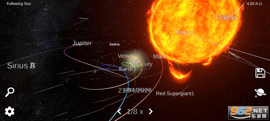 太阳系模拟器手机版截图4