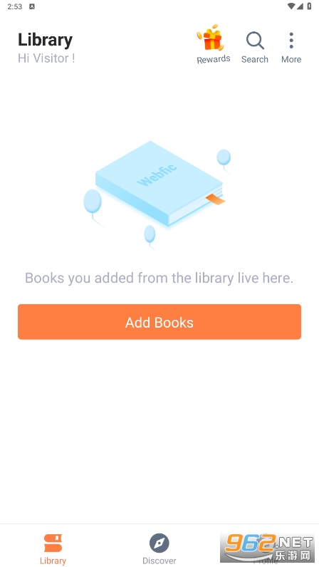 Webfic novel apk截图3