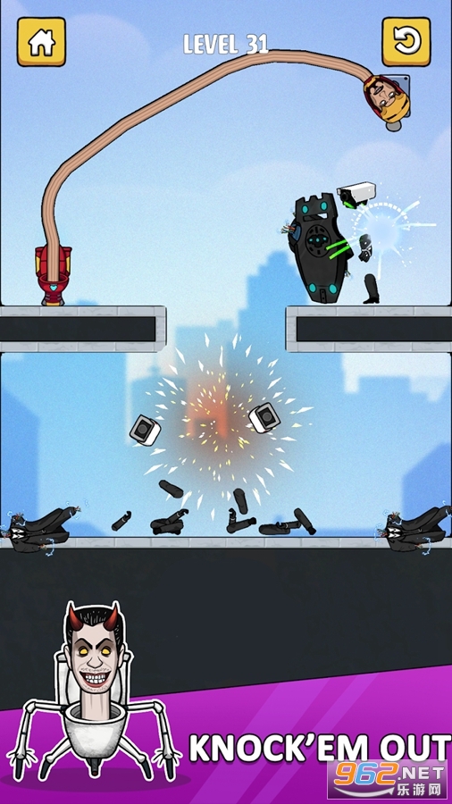 Toilet Monster:Move Survival截图2