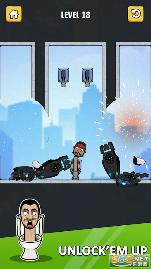 Toilet Monster:Move Survival截图5