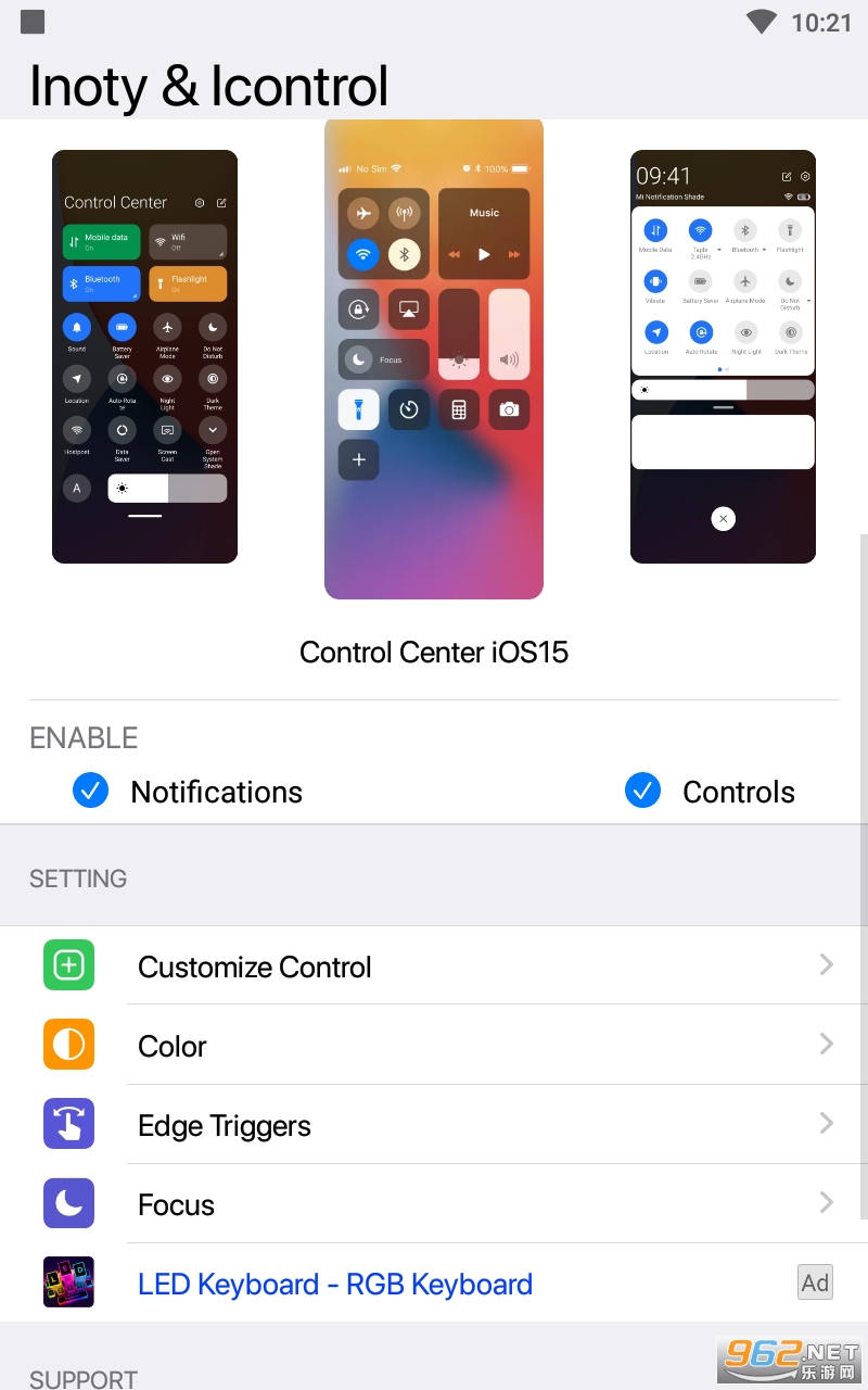 iControl & iNoty iOS16 app���°� v6.2.5��ͼ2