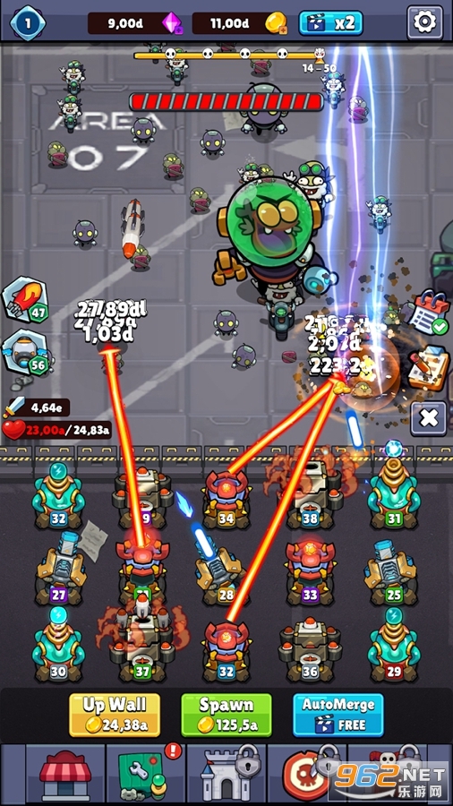 �ϲ���ʬս��v1.0.14 (Merge Cannon - Idle zombie war)��ͼ1