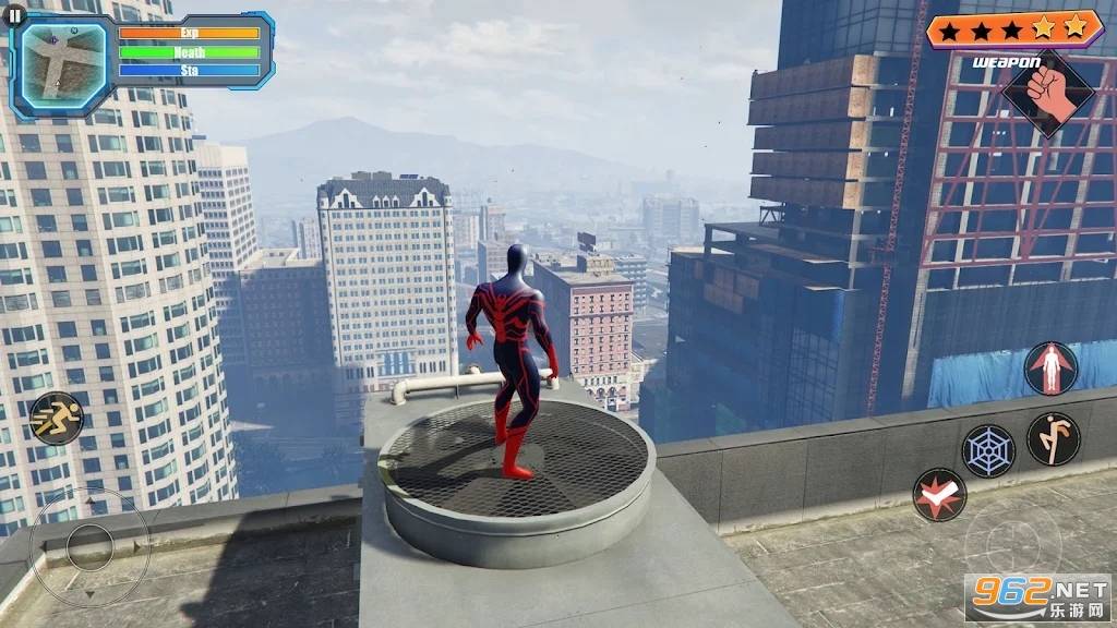 �ڰ���������Ӣ��Gangster Crime: Rope Hero City��ͼ1