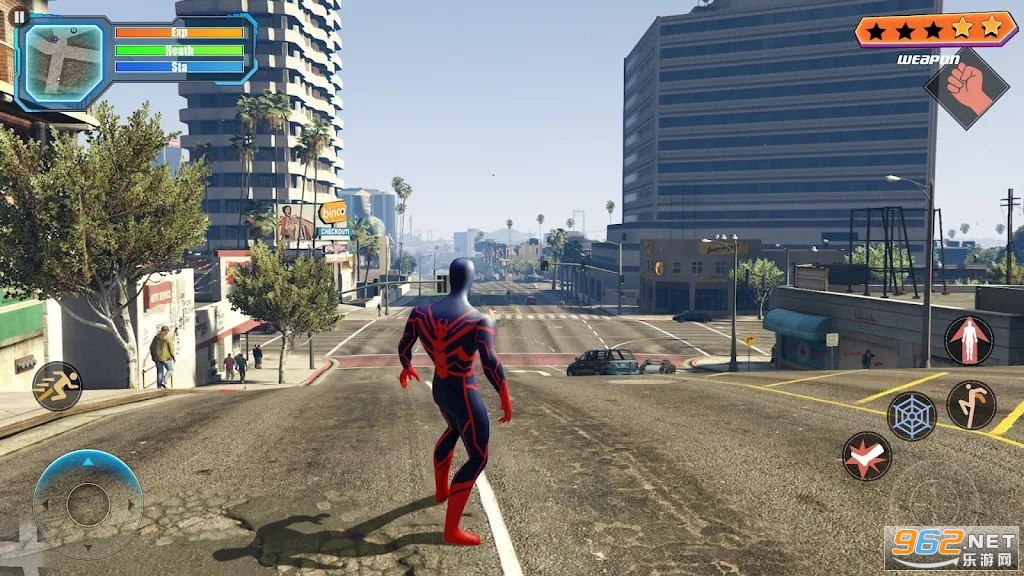 �ڰ���������Ӣ��Gangster Crime: Rope Hero City��ͼ5
