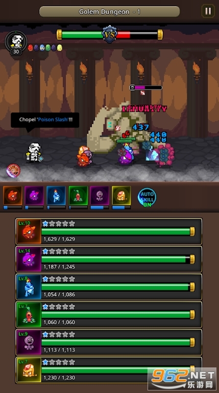 �����ϲ��޴�ʦGrow Mergemon Masters-Idle Rpg��ͼ1