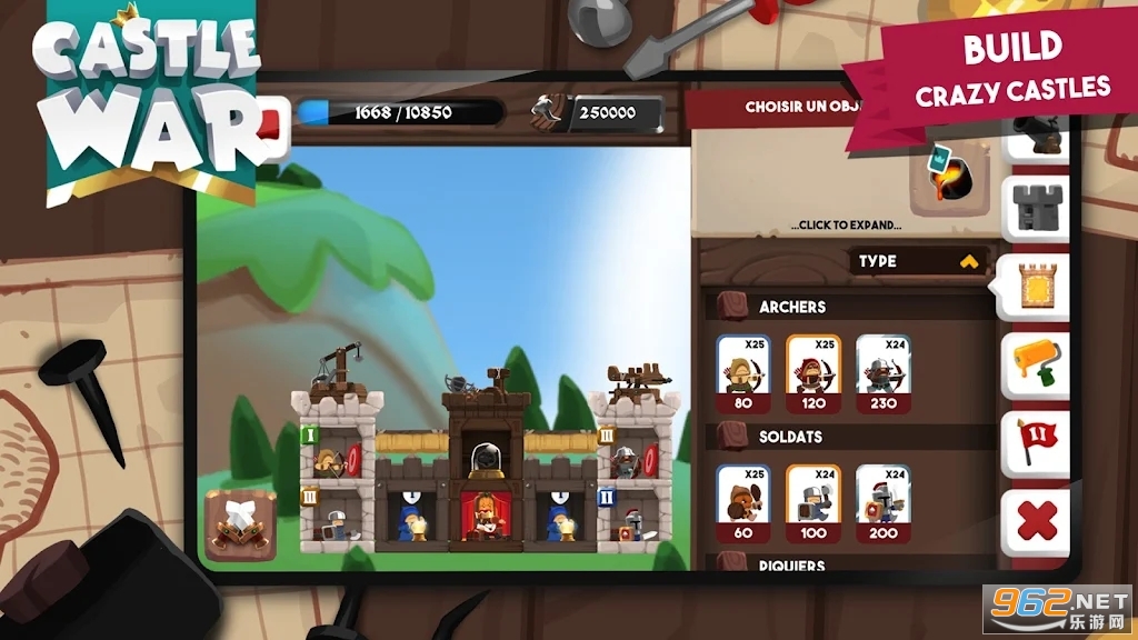 �Ǳ�ս�����õ���Castle War: Idle Island��ͼ2