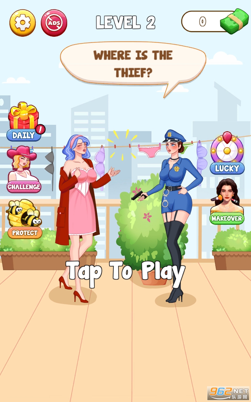 Naughty Puzzle Brain Test游戏截图2
