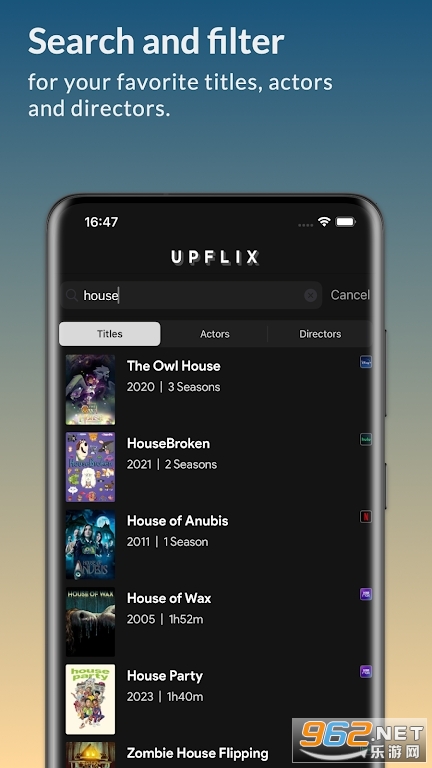 Upflix���°�v5.9.8.1��ͼ1