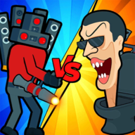 Merge War: Skibydy vs Kamera游戏