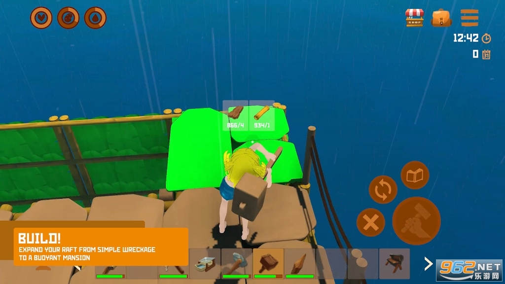 ľ�����������ĺ�ƽ��Raft Survival: Rising Seas��ͼ0