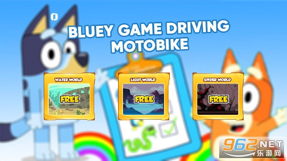 ��³��ɳĮĦ�г�ģ������ʻ(Bluey Desert MotorBike)��ͼ1