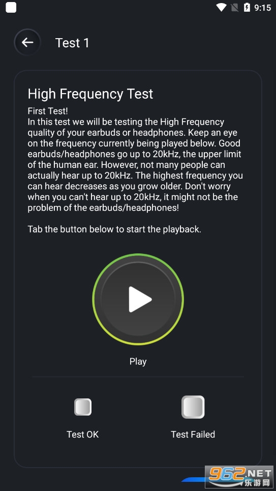 �����������Ժ;���������Audio Earbud Test & Equalizerv1.2��ͼ0