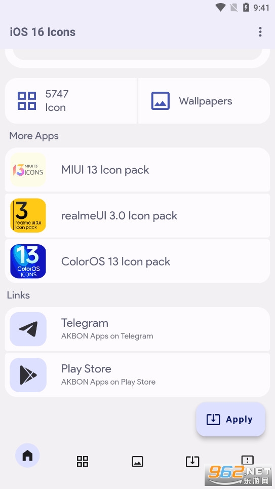 仿苹果图标iOS Icons图标包和壁纸截图3