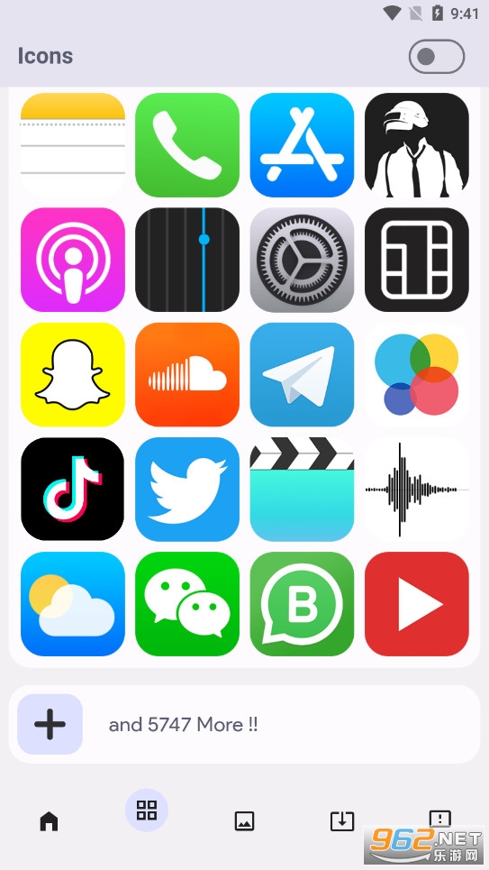 仿苹果图标iOS Icons图标包和壁纸截图1