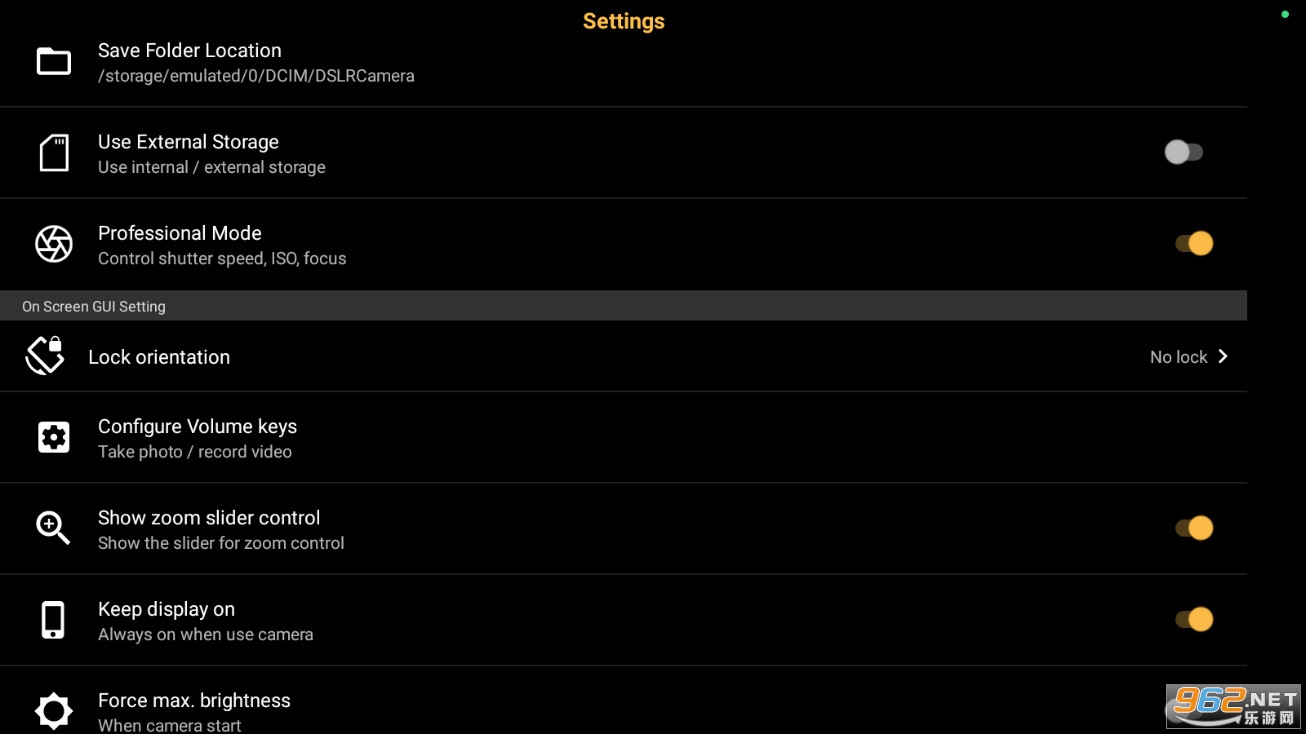 �ֻ��������appManual Camera DSLR Lite��׿��v1.12��ͼ2