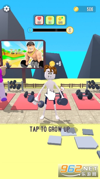 Roblock Gym Clicker Tap Hero��ͼ1