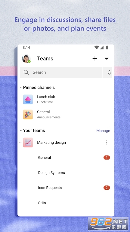 Microsoft Teams��׿��v1416/1.0.0.2023122804��ͼ0