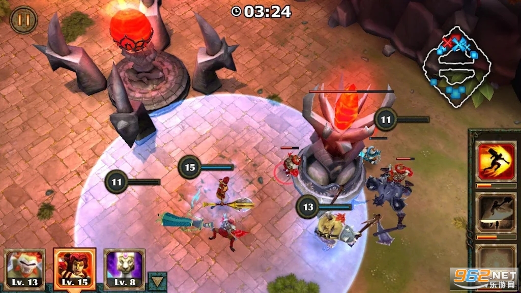 Legendary Heroes MOBA Offline最新版截图0