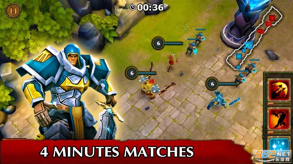 Legendary Heroes MOBA Offline最新版截图2