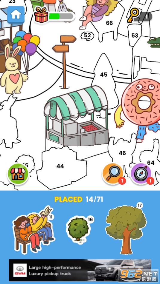 sticker book puzzle最新版截图2