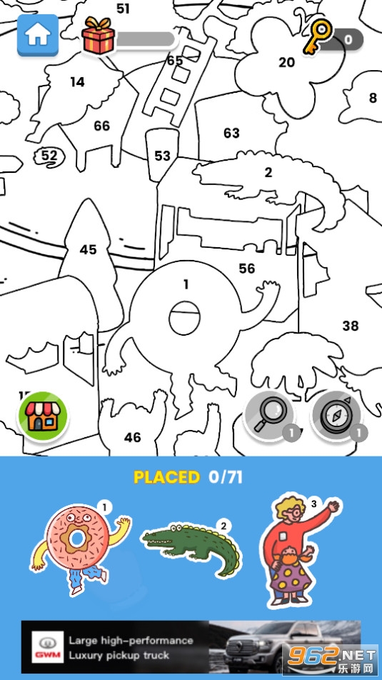 sticker book puzzle最新版截图3