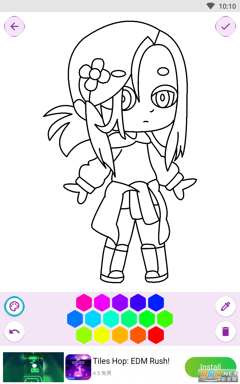Gacha Life Coloring Pages�޹���ͼ0