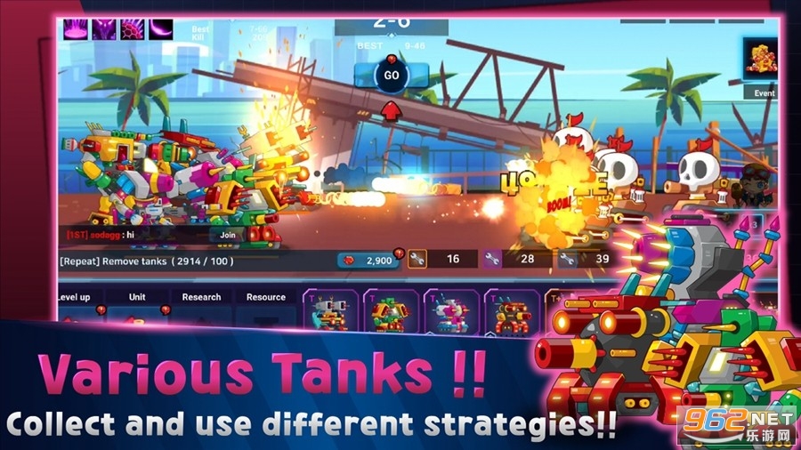 ��������̹��Mini Robot Tank Idle