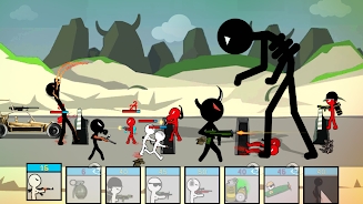 Stickman Army�����ս���Ų���ս��Ϸ�ֻ����ͼ1