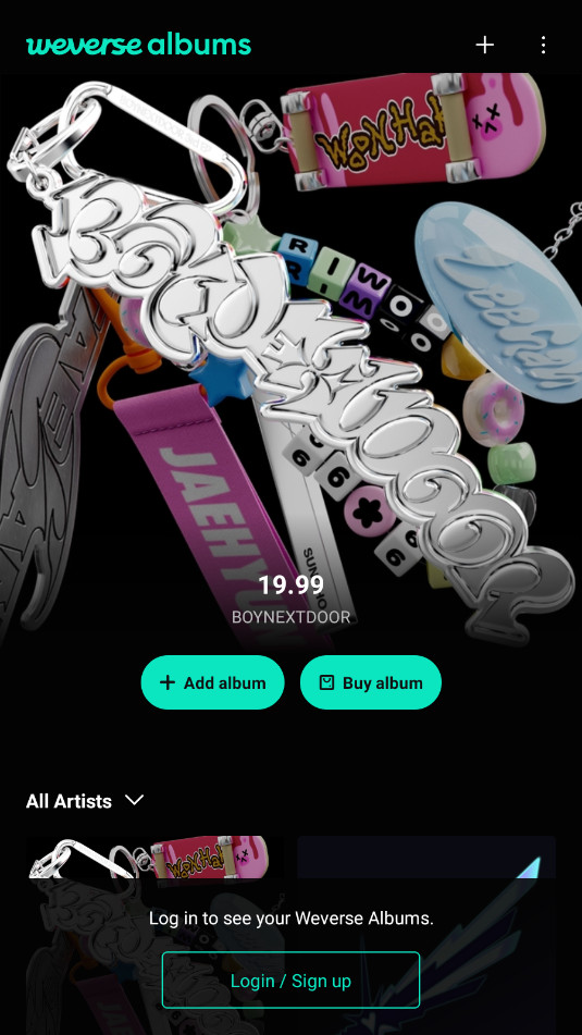 weverse albums��׿��װ��v1.7.2 ���°��ͼ1
