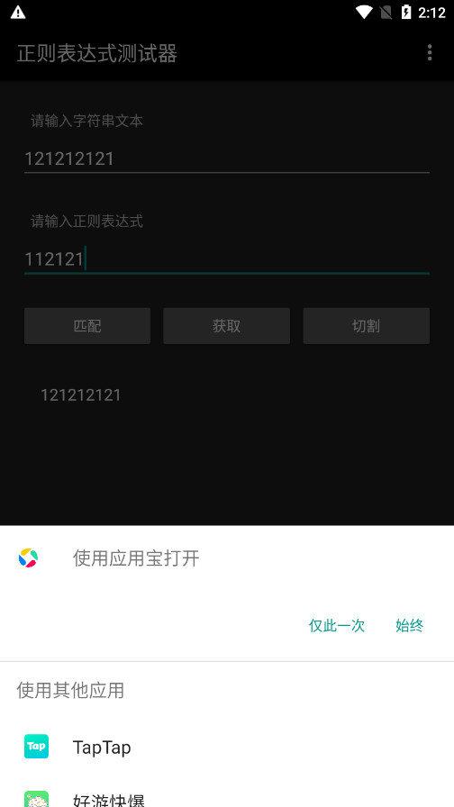 正则表达式测试器手机版截图2