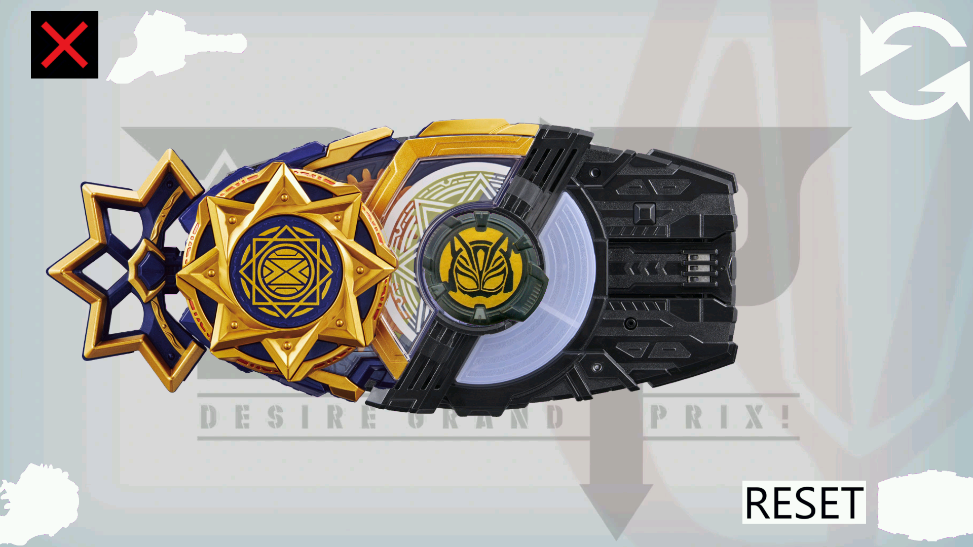 传奇极狐模拟器PDX Desire Driver Kamen Rider最新版截图1