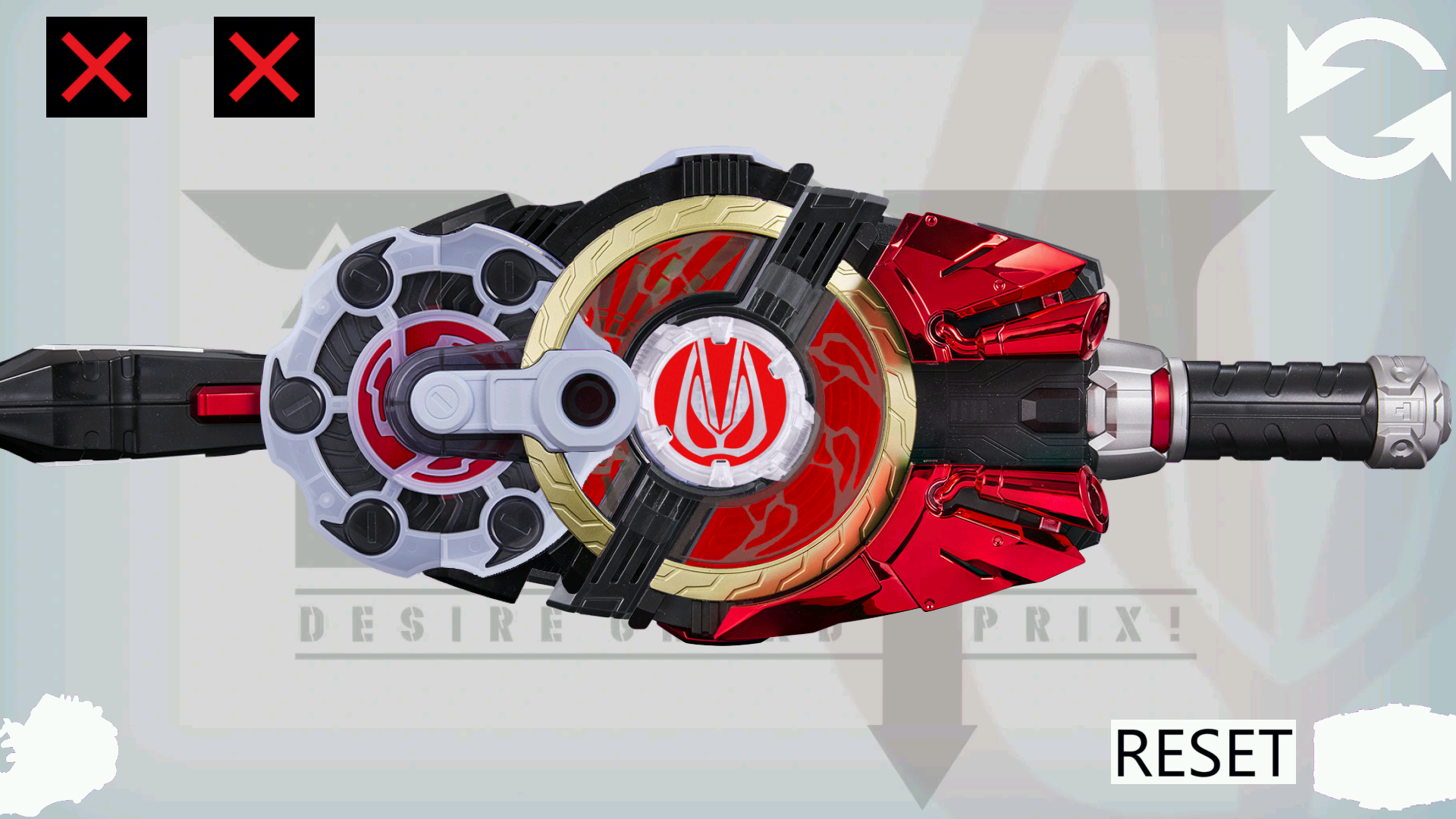 传奇极狐模拟器PDX Desire Driver Kamen Rider最新版截图4