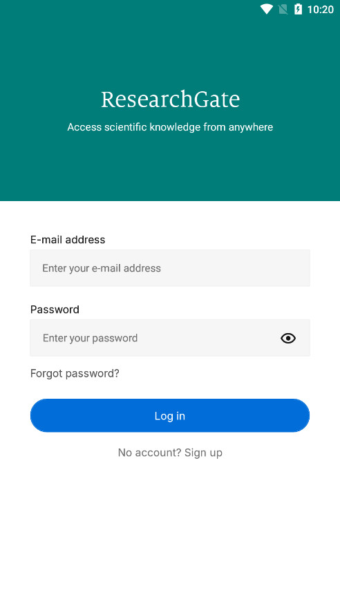 ResearchGate��׿��appv1.1.43 ���°��ͼ1