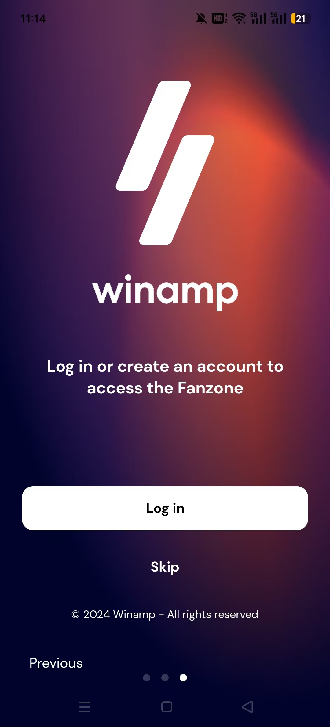 winamp���ֲ���������v1.4.1 �ֻ����ͼ1