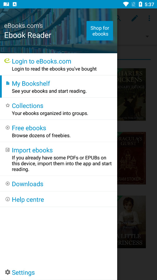 Ebook Reader电子书阅读器app截图0