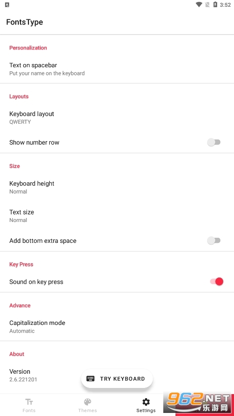 FontsType app��ͼ0