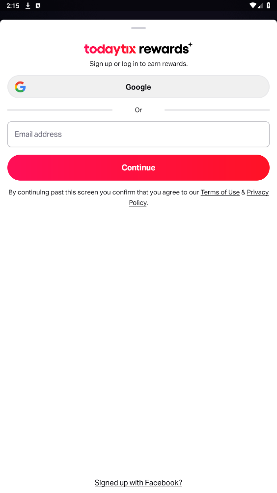 todaytix��Ϊ�ֻ���v2.176.0 ���°��ͼ0