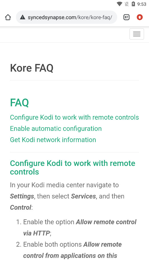 Kore Official Remote for Kodi app��ͼ4