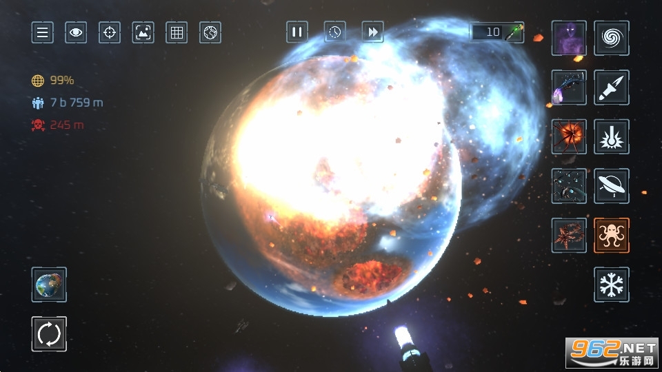 Solar Smash(星球毁灭模拟器游戏)截图3