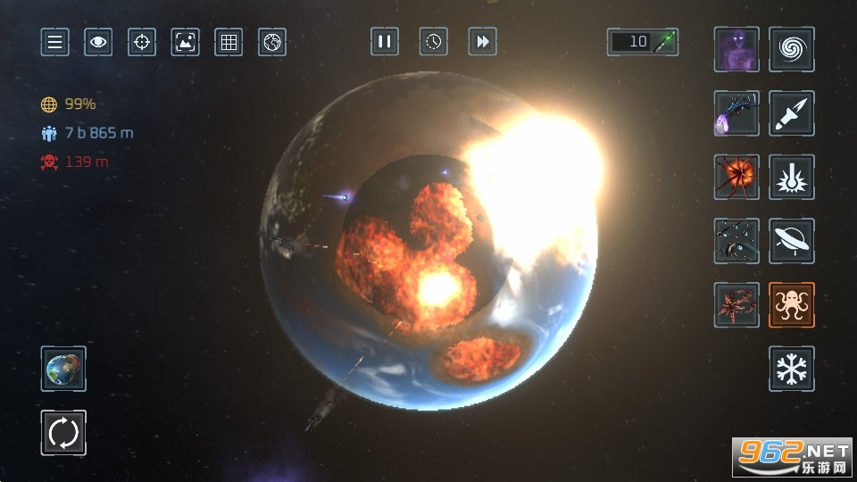 Solar Smash(星球毁灭模拟器游戏)截图5