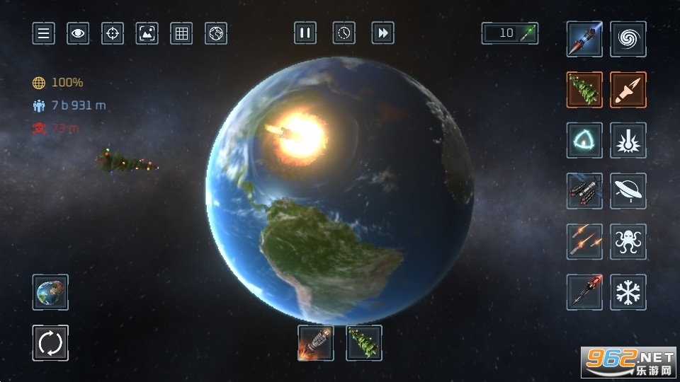 Solar Smash(星球毁灭模拟器游戏)截图4